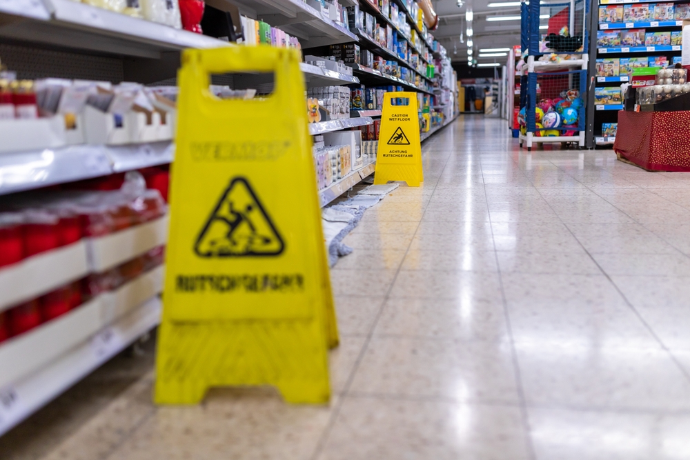 Who is liable in a slip and fall accident